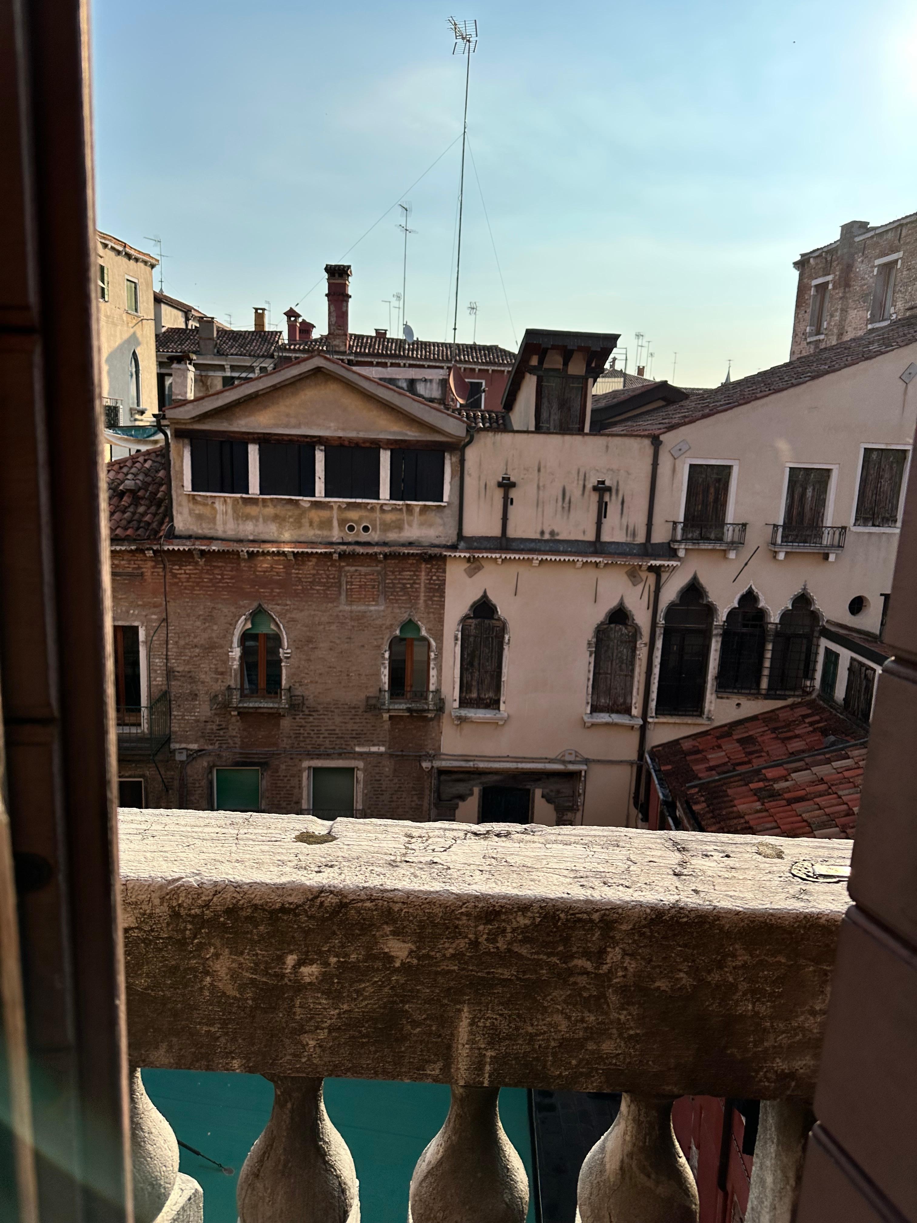 View from bedroom window 
