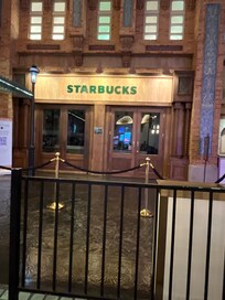 Starbucks closed supposed to be open . Sad 😞