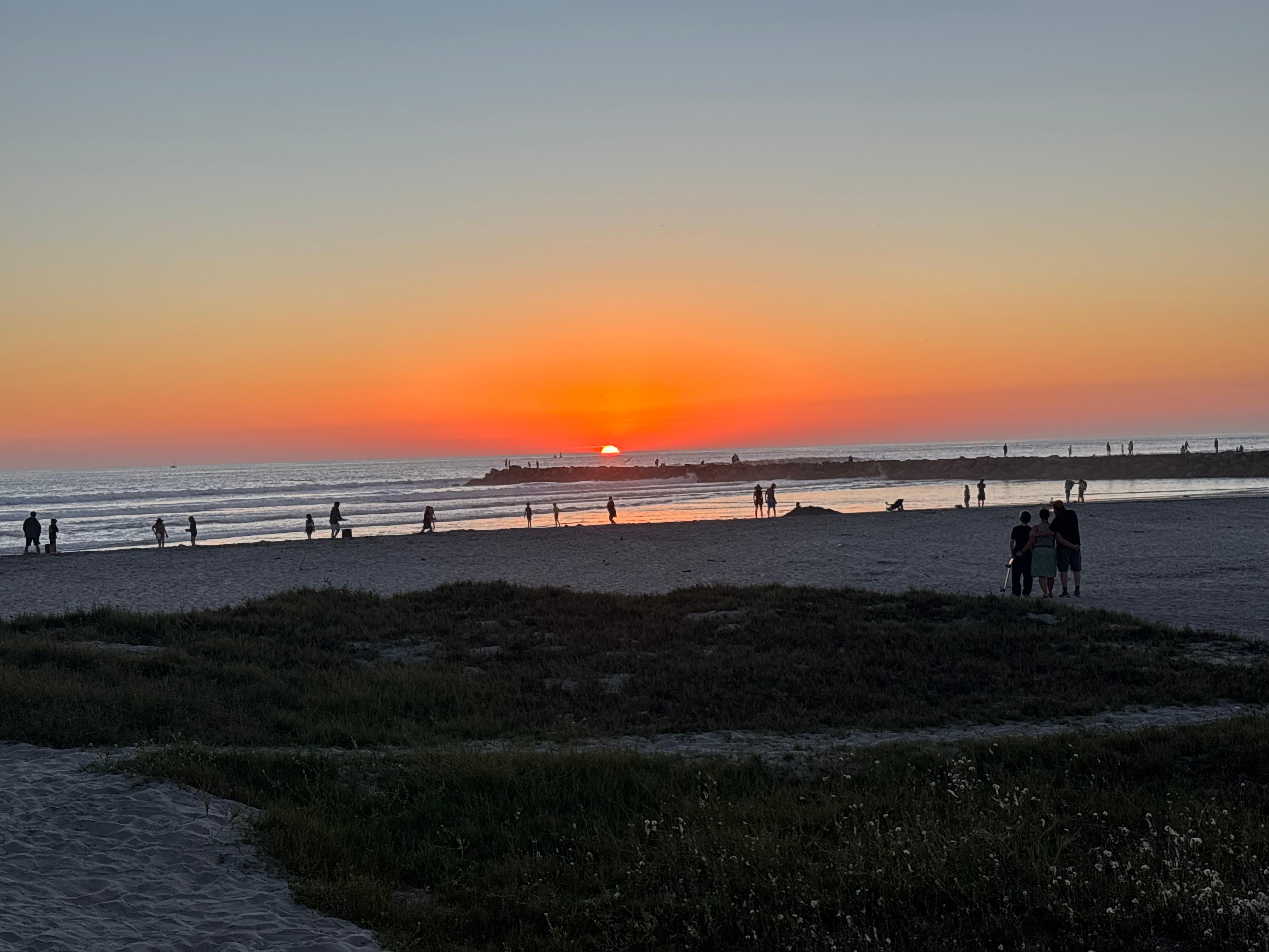 Between property and Harbor.