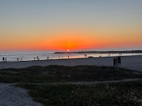 Between property and Harbor.