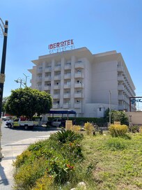Side view of the hotel