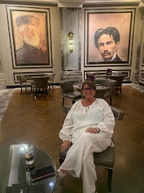 Coffee area in the main public lounge.