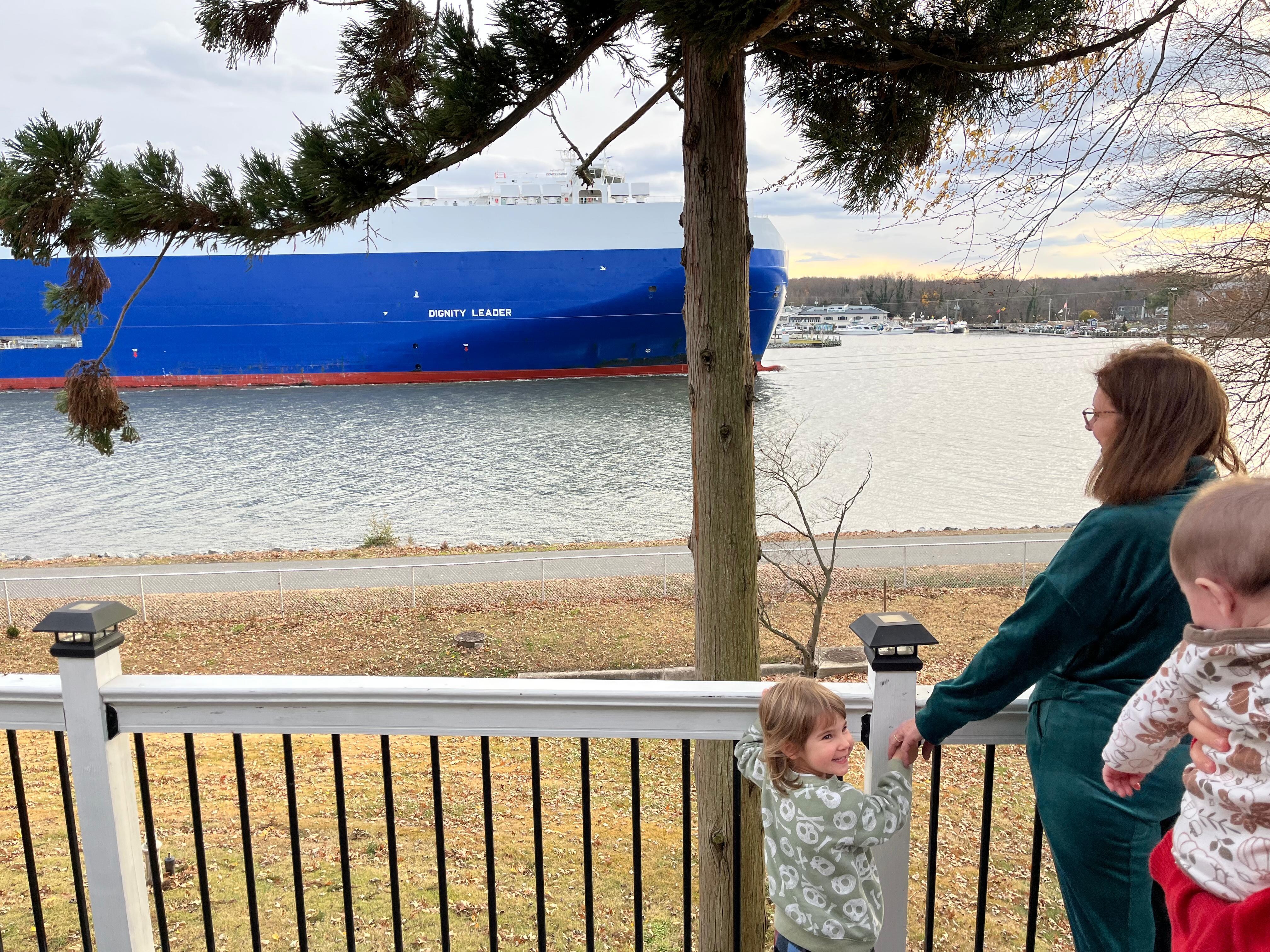 Canal view off the kitchen deck