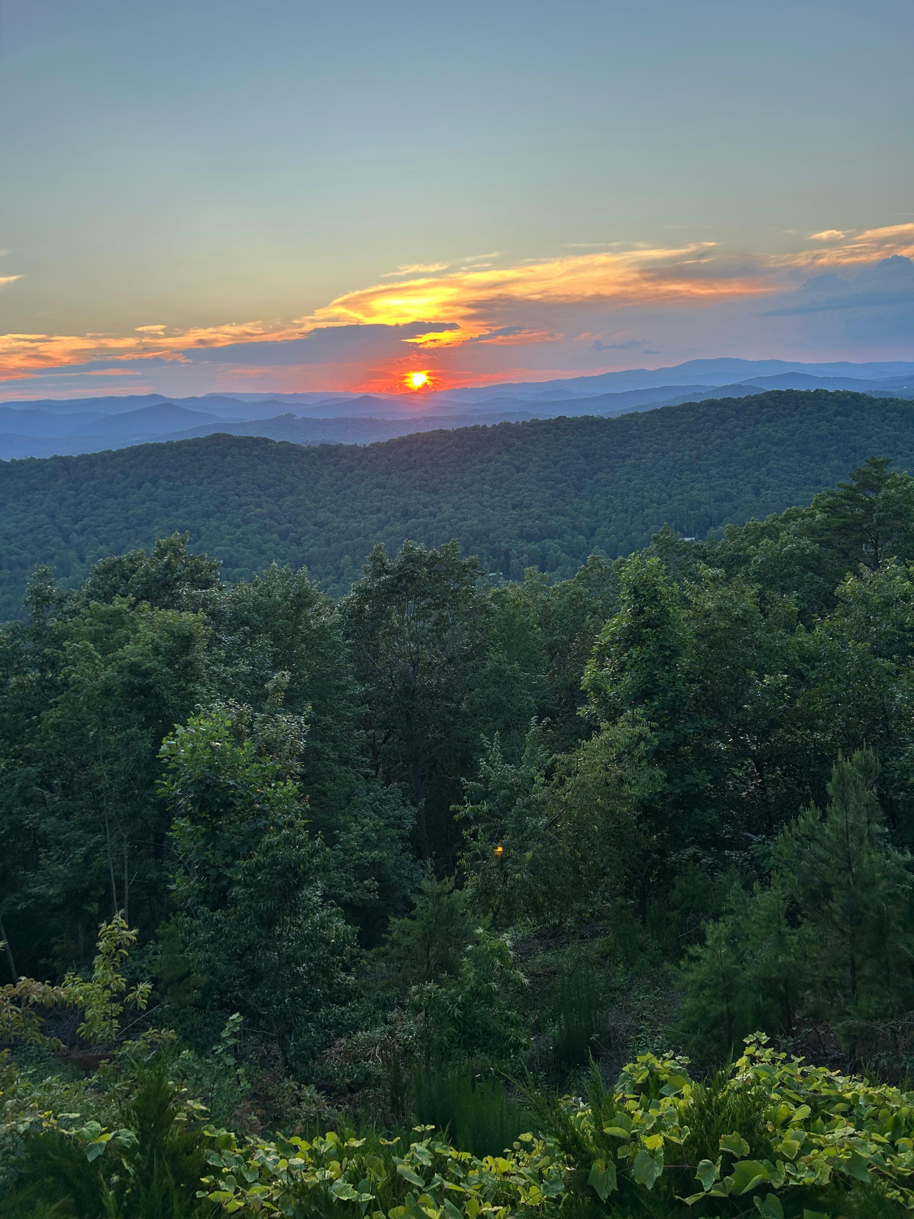 Sunsets were extraordinary!
