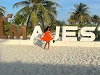 Right outside of the Mar house restaurant