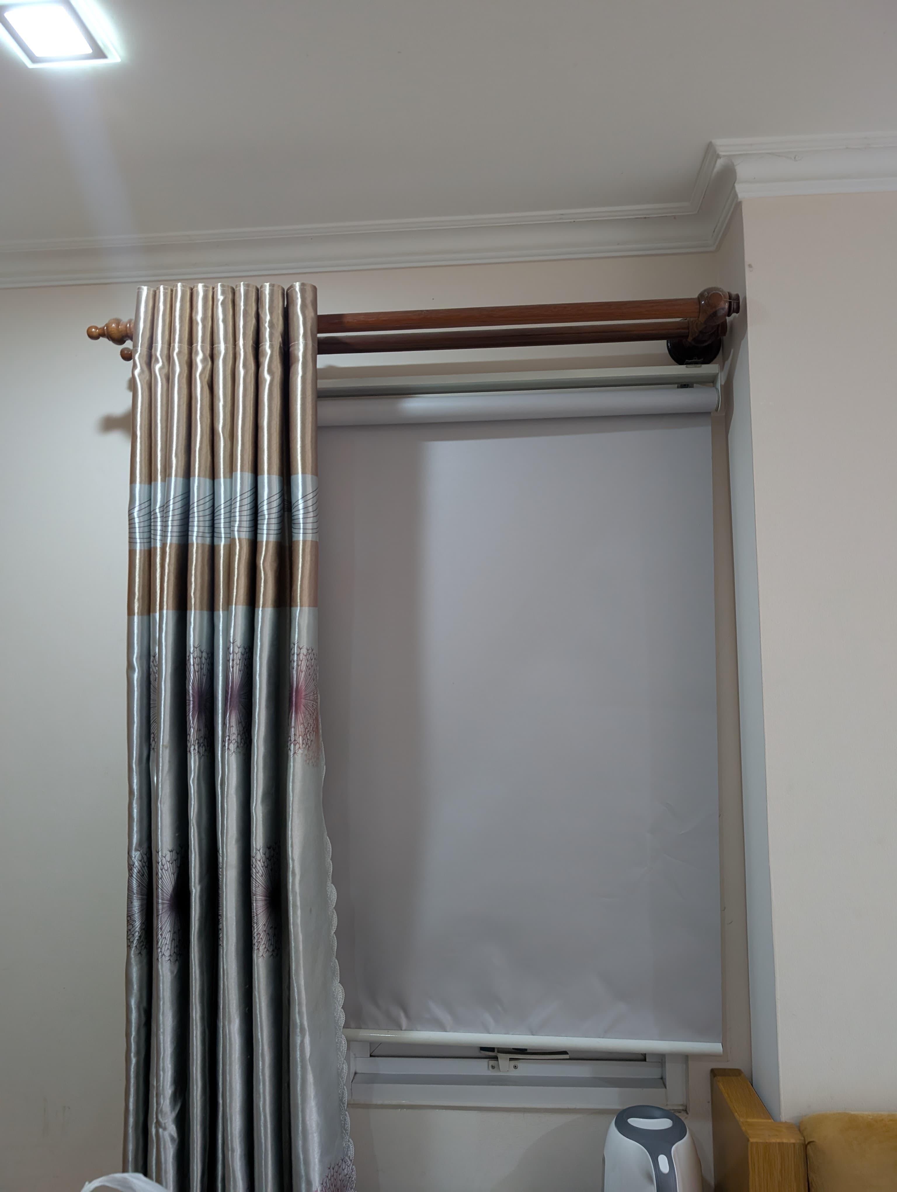 Blinds were broken and stick closed