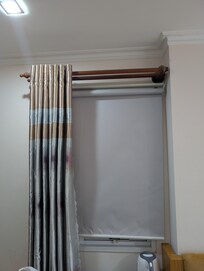 Blinds were broken and stick closed