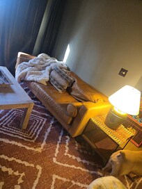 Cozy little hang out area for the kids