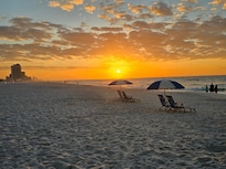 sunrise on the beach