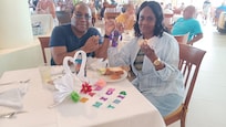 That was yesterday morning before we left. My wife went for a quick breakfast I just went to enjoy a few glasses of Margarita before I hit the road