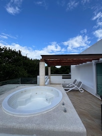 Rooftop penthouse with jacuzzi