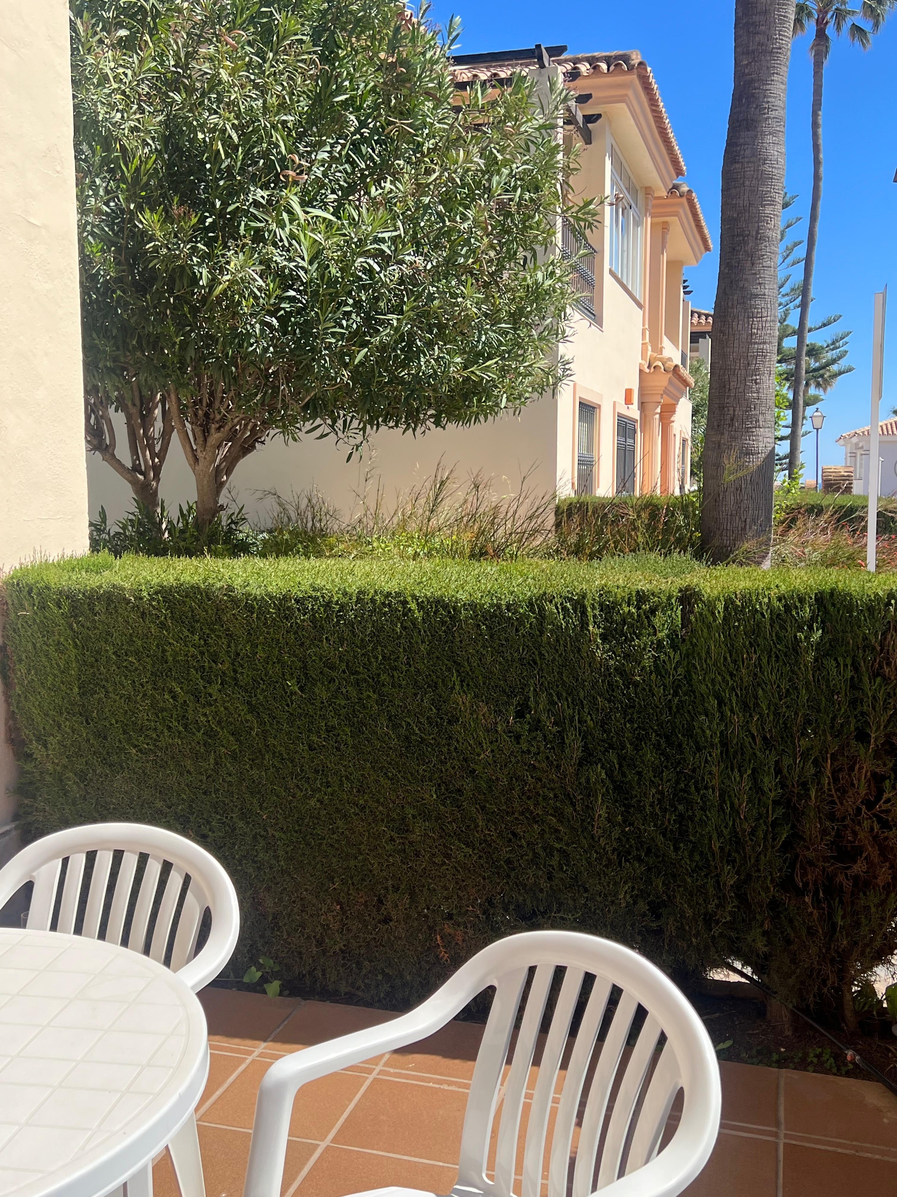 Outside our apartment 