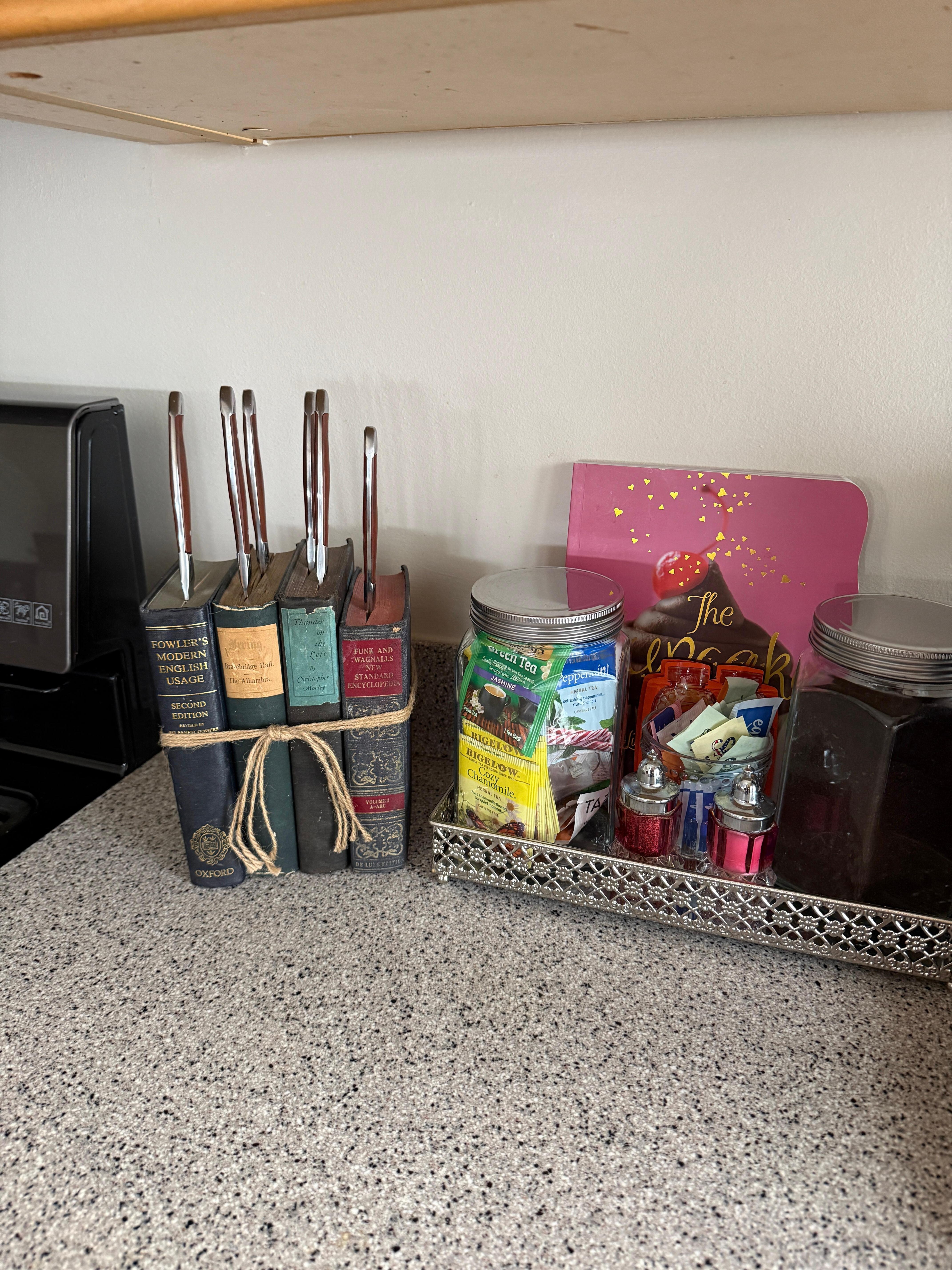 Also loved this knife block.  😊