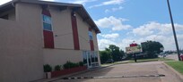 Front of motel.
