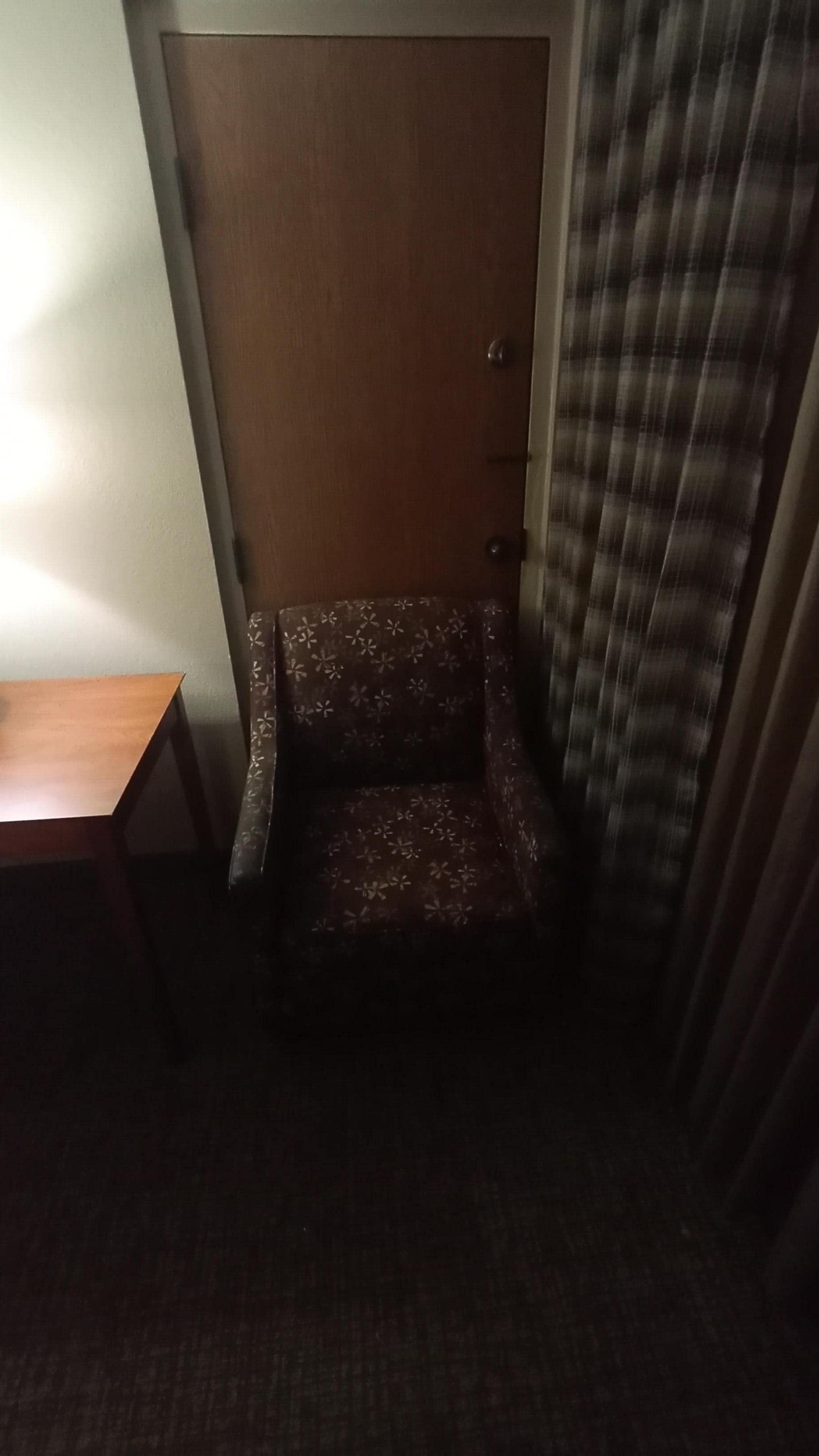 Door to room next door