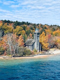 Photo taken while on the Pictured Rocks boat tour