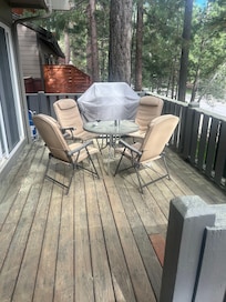 Deck facing south