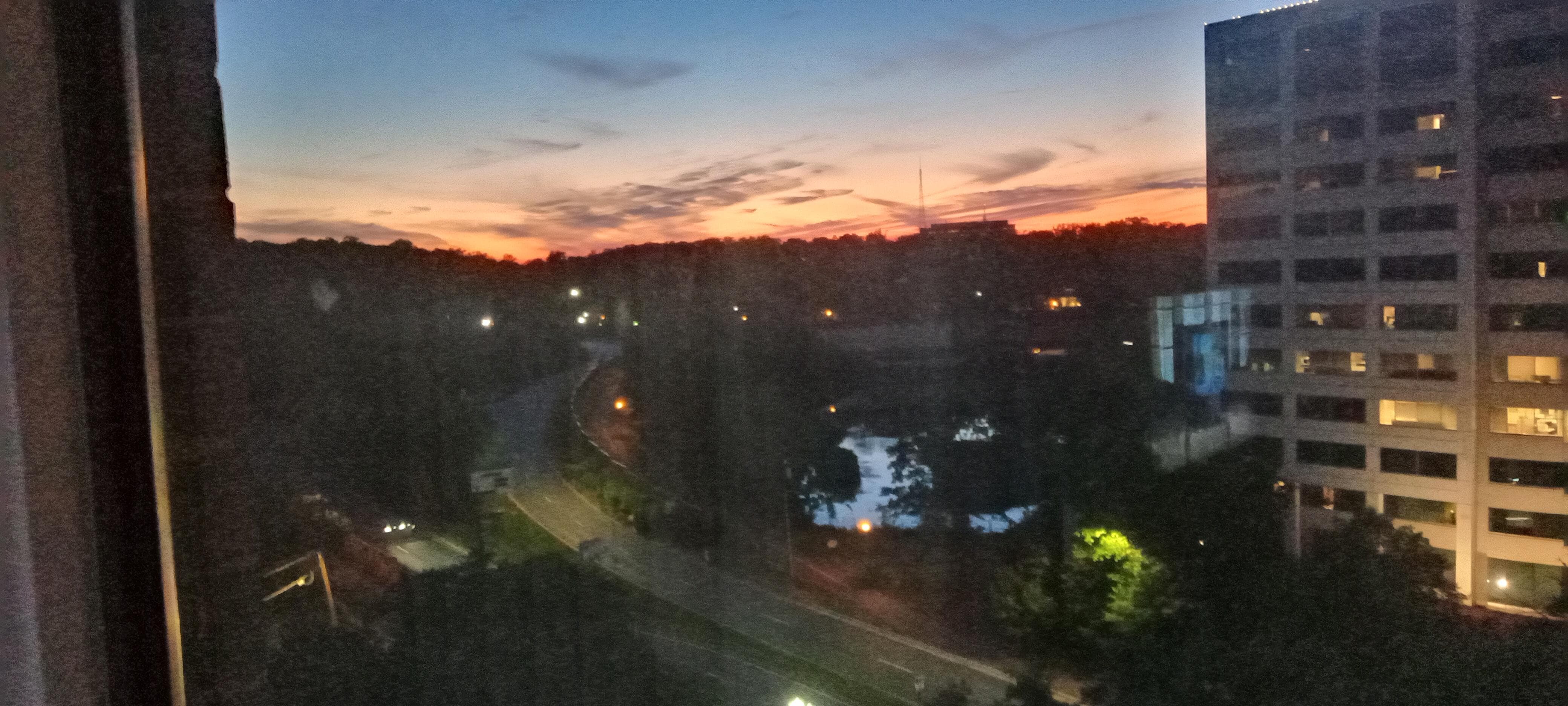view from the window in my room