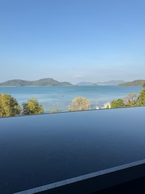 View from my room with my own private pool