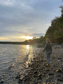 Sunset at the beach