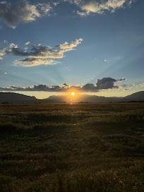 View from the back door. Amazing!