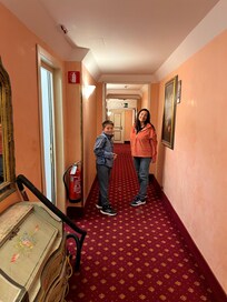 vista interior pasillo