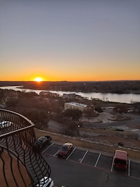 Sunset from the room