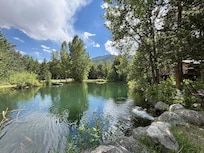 We LOVED the ponds. The owners stocked them in June. And the water is running in and out all the time. We loved listening to it.