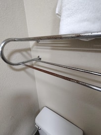 Rusty towel rack