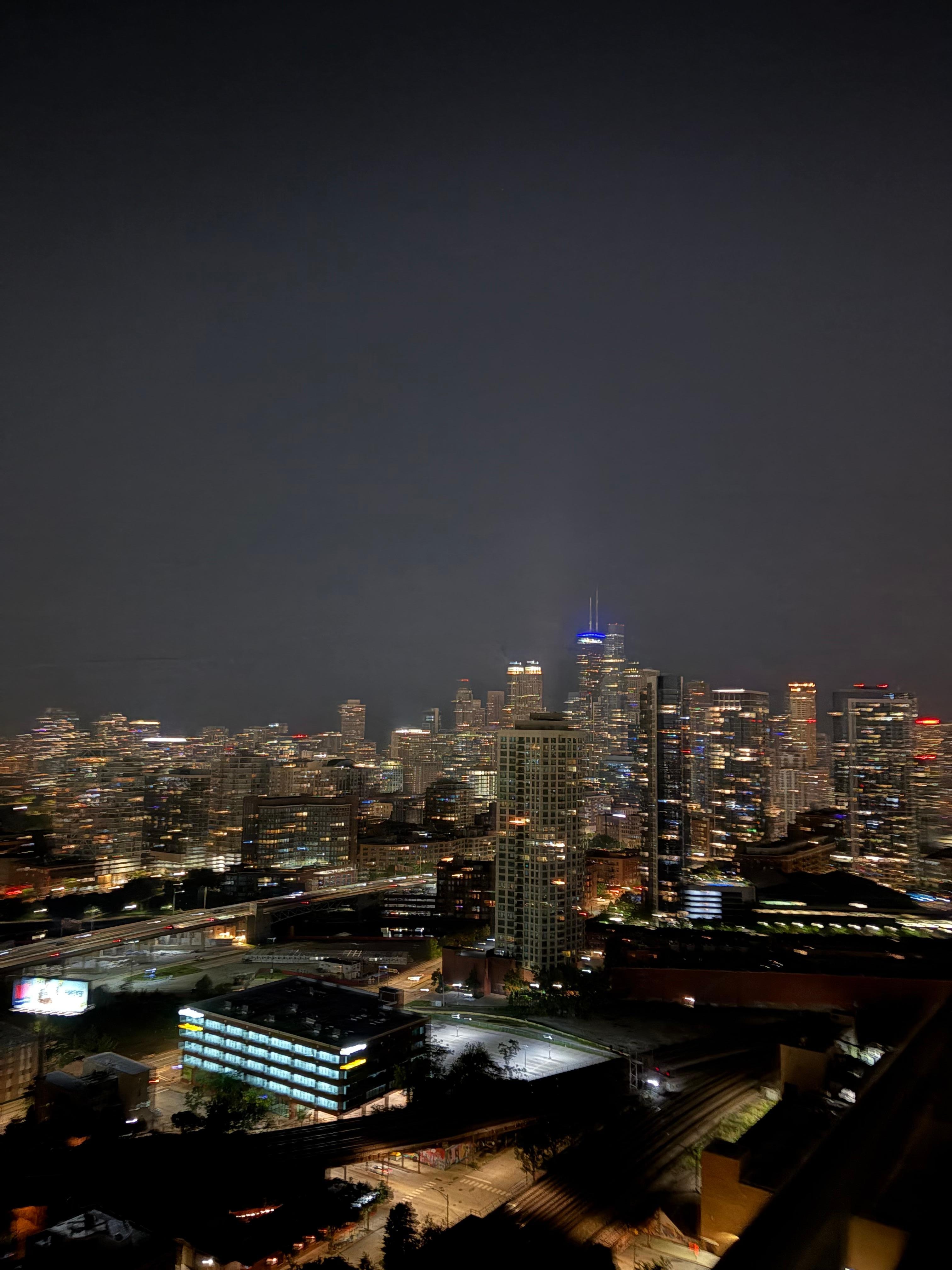 Amazing night time view 