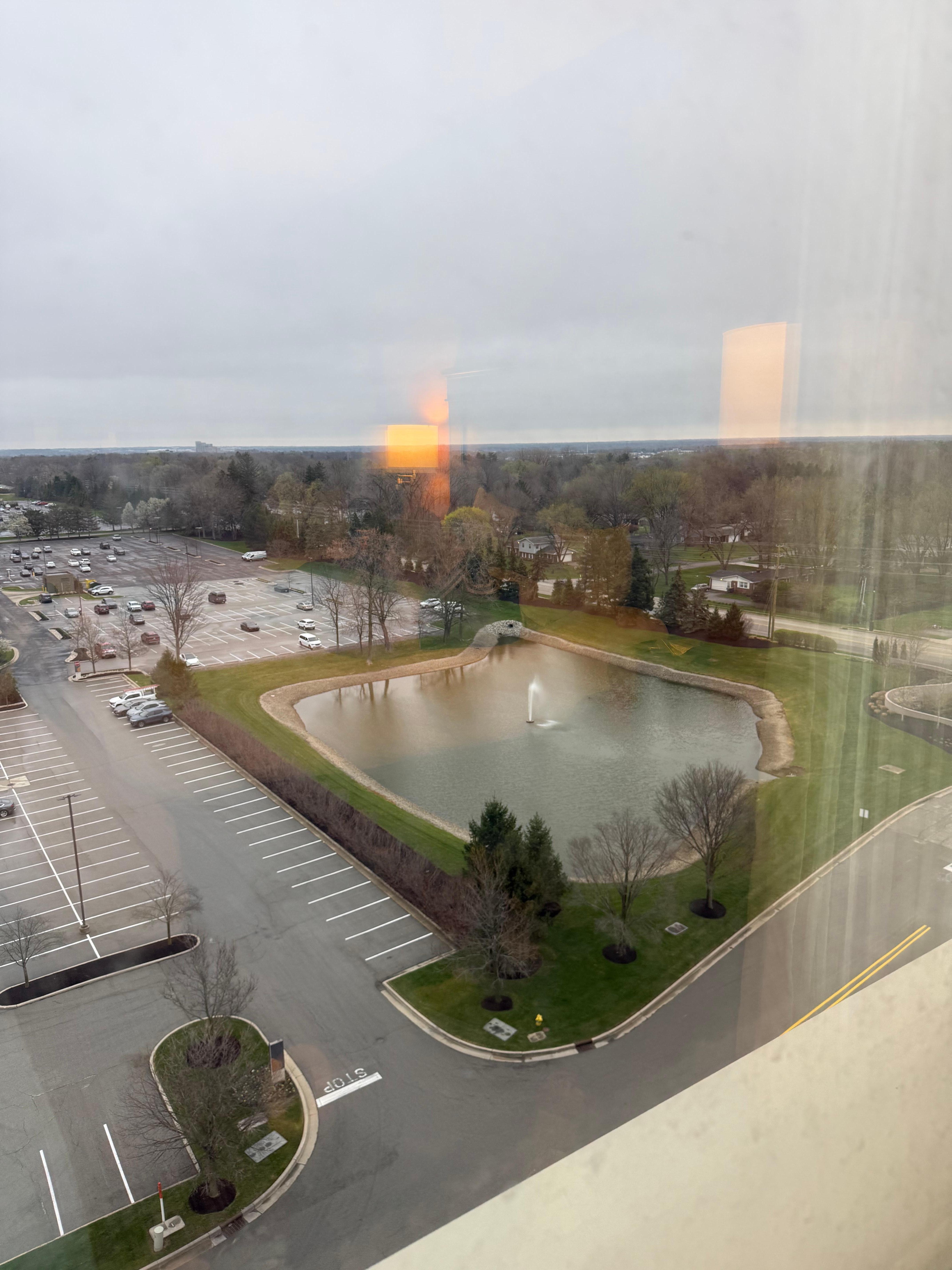 View from our upper floor