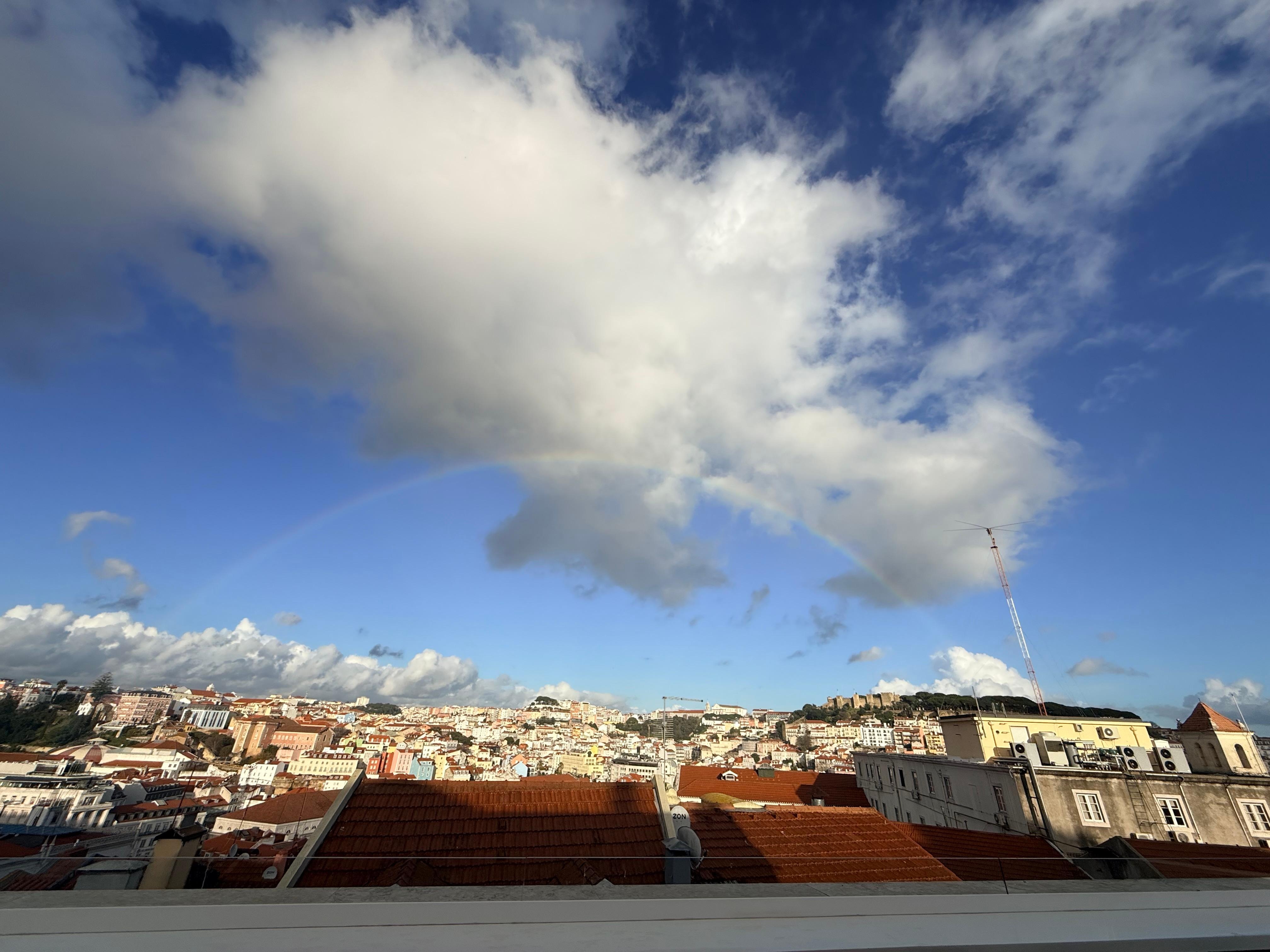 View from 5th floor balcony