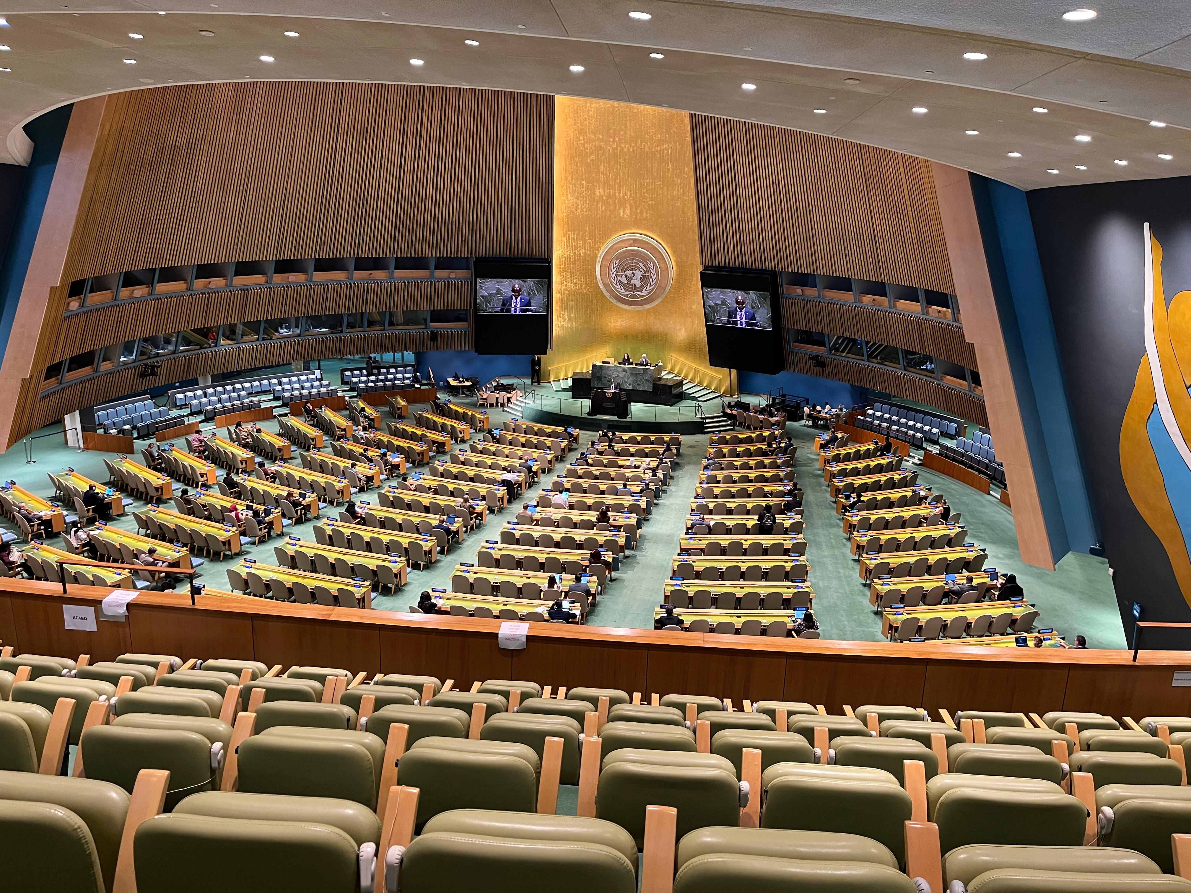 Salle du conseil de l’ONU
