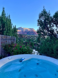 Loved the hot tub and view