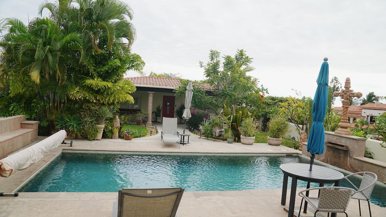 Refreshing, deep pool