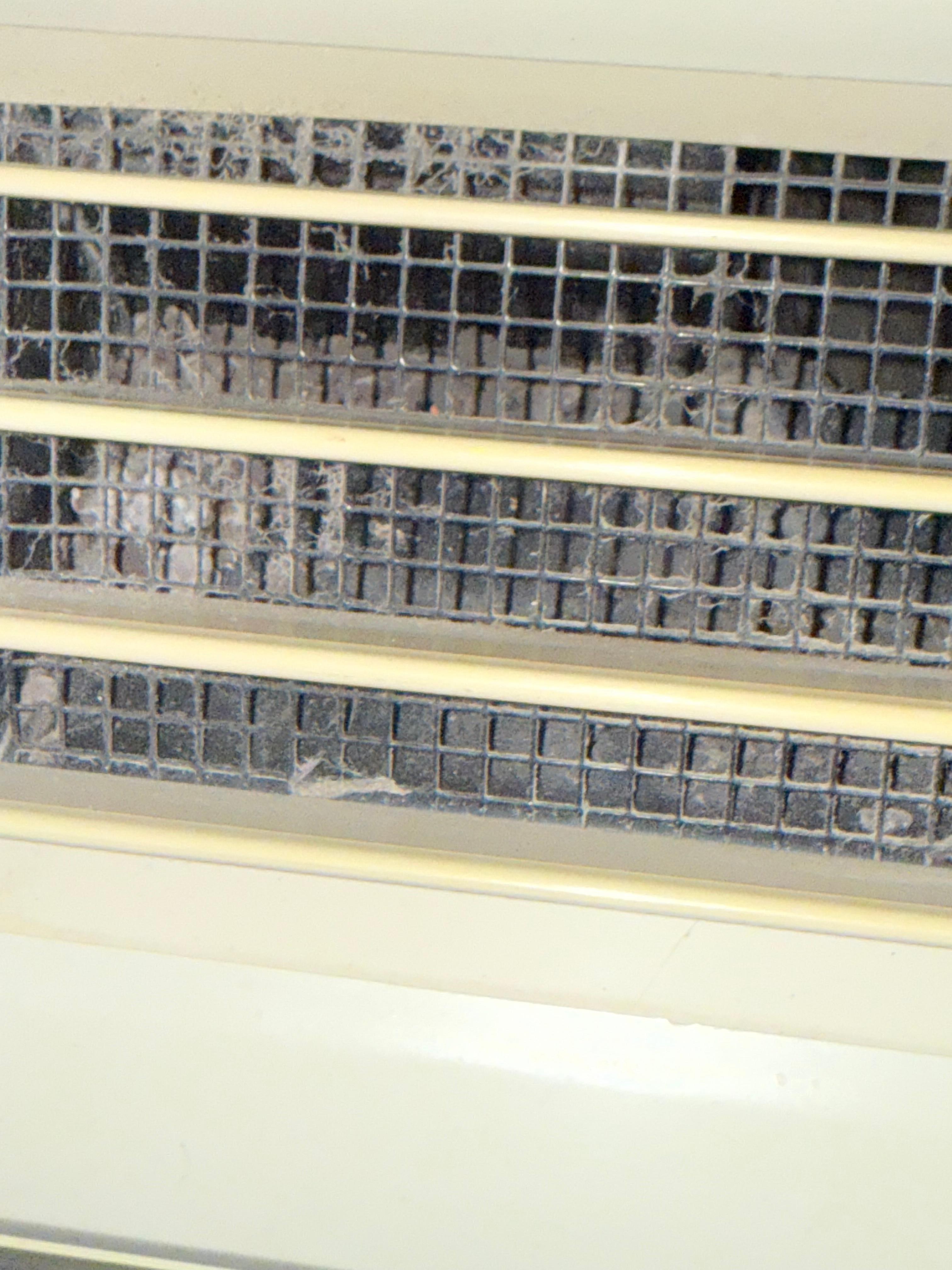 Ptech unit filled with dust and mold.