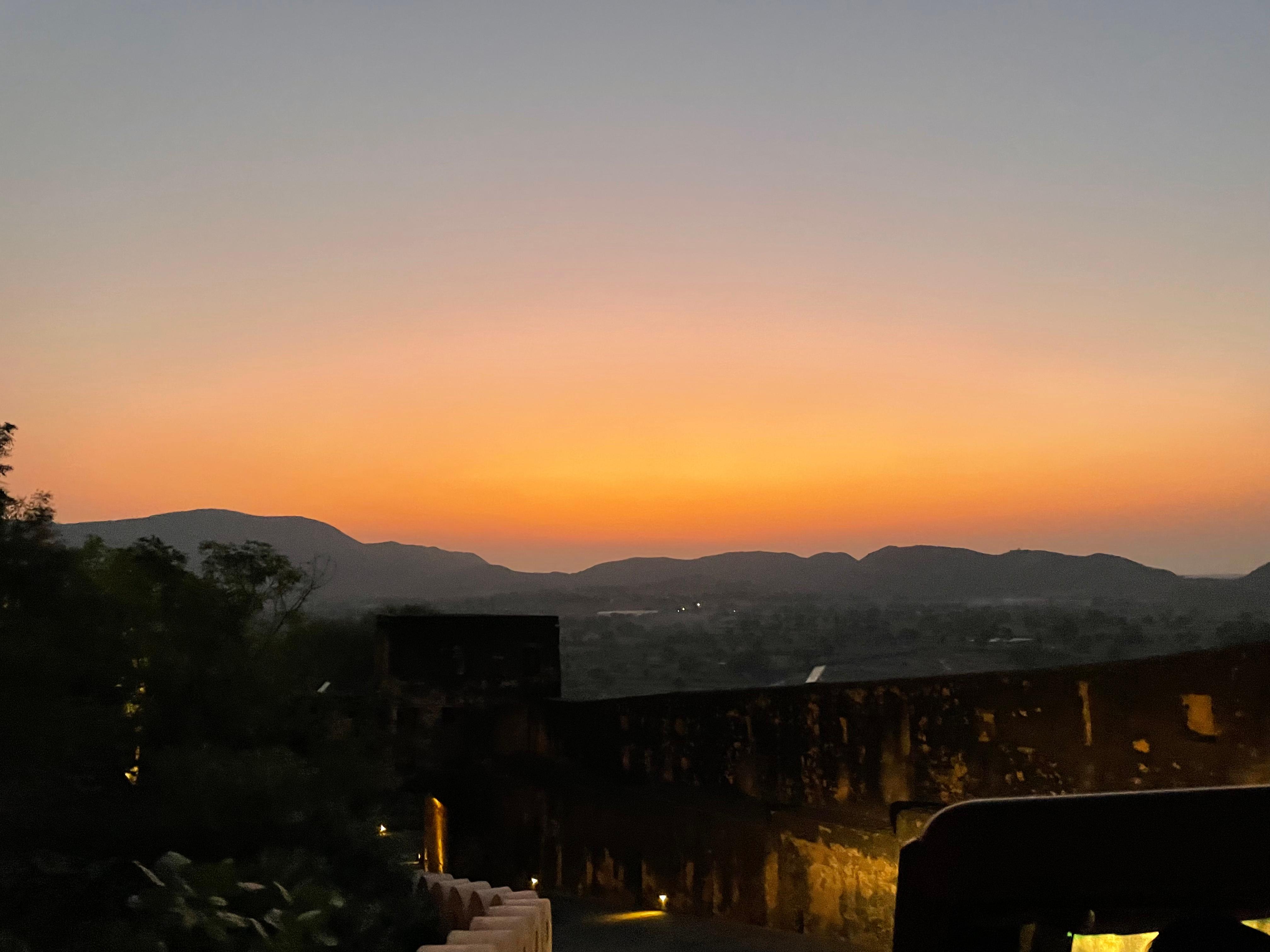 Rooftop view from the fort