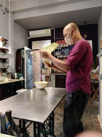 Freshly-made Roti