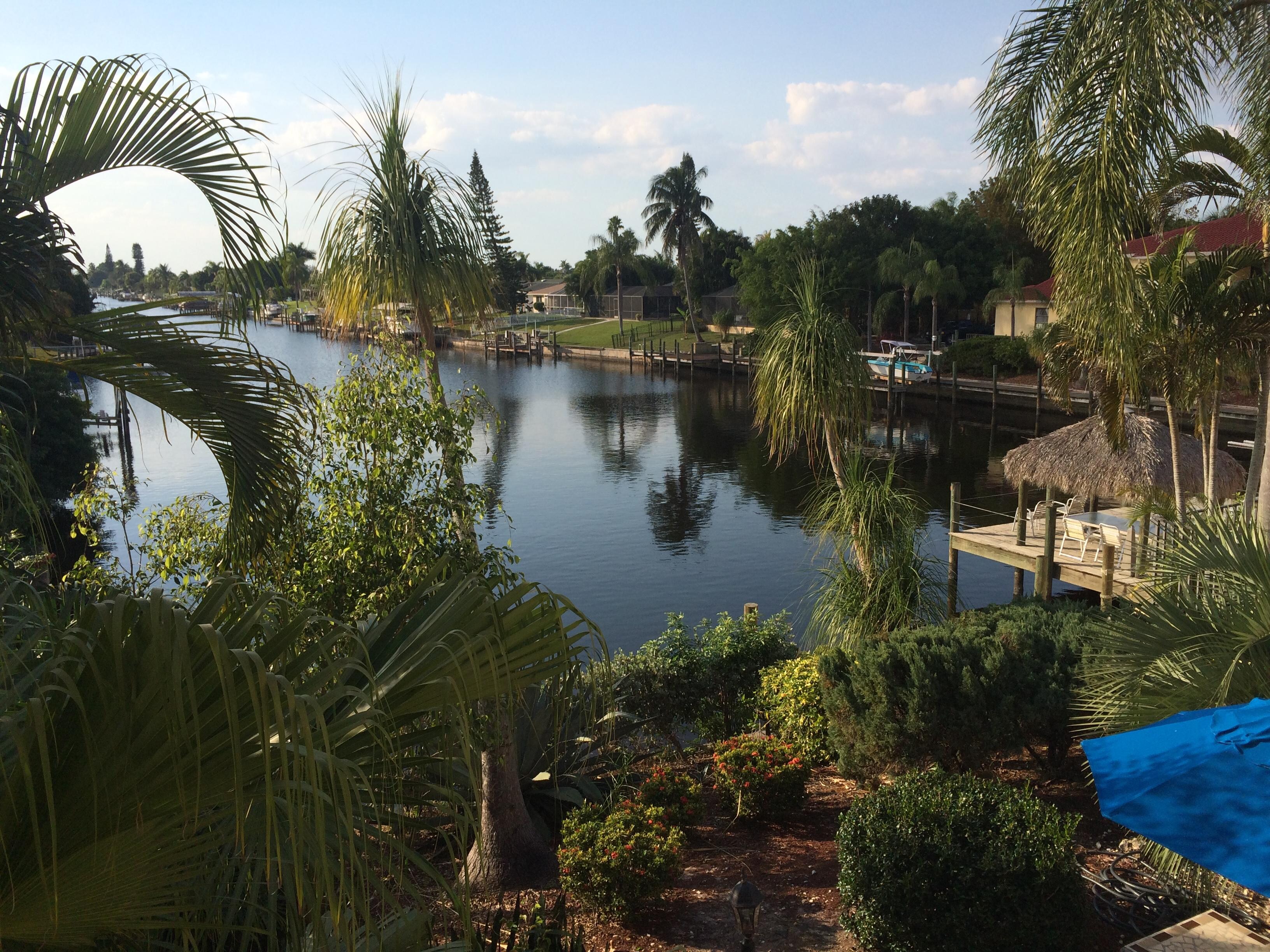 Dock near outside pool & canal