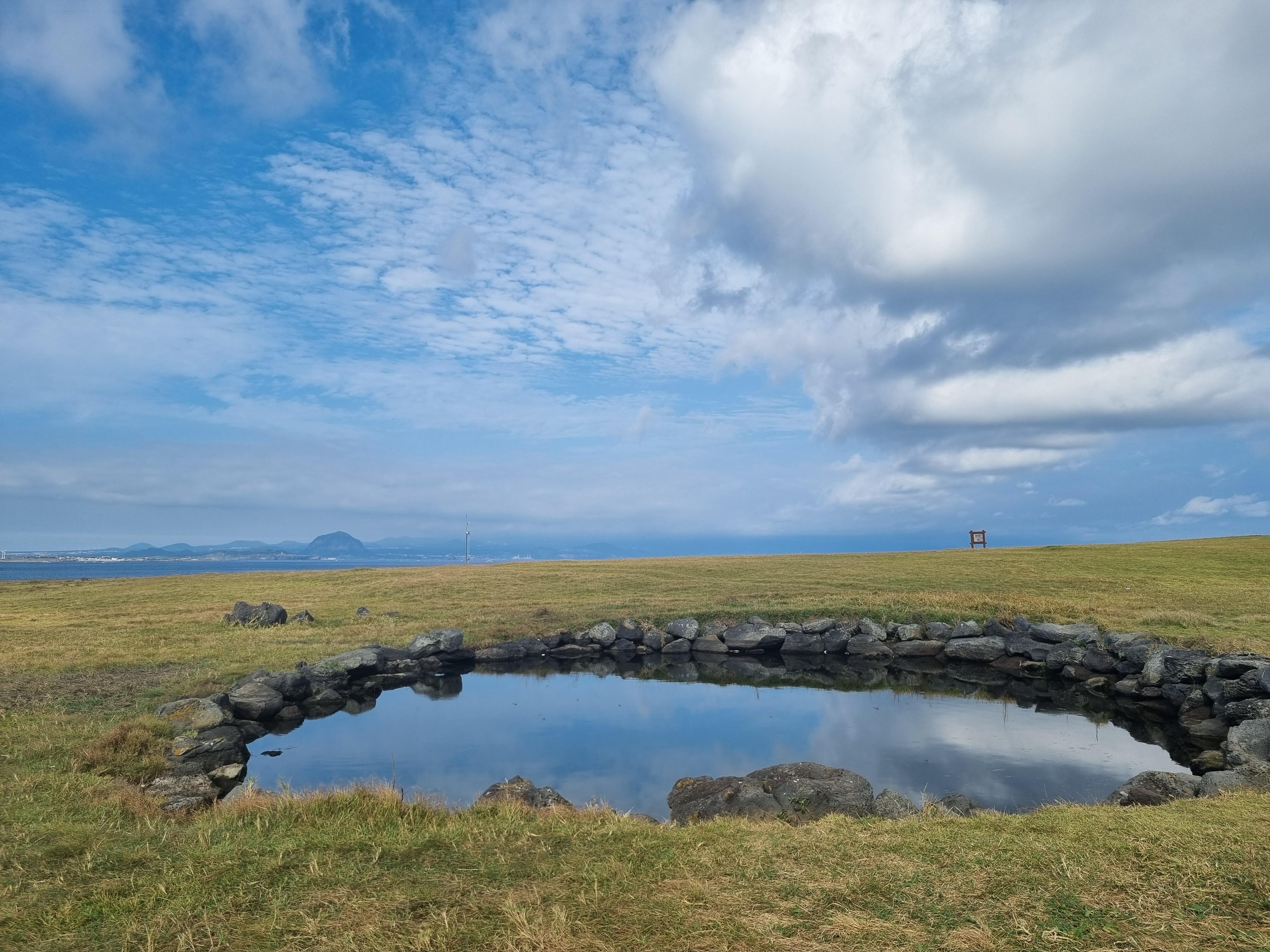 마라도 동쪽 연못