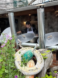 Lobstah cooking in Bar Harbor