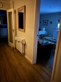 Hallway into the living room
