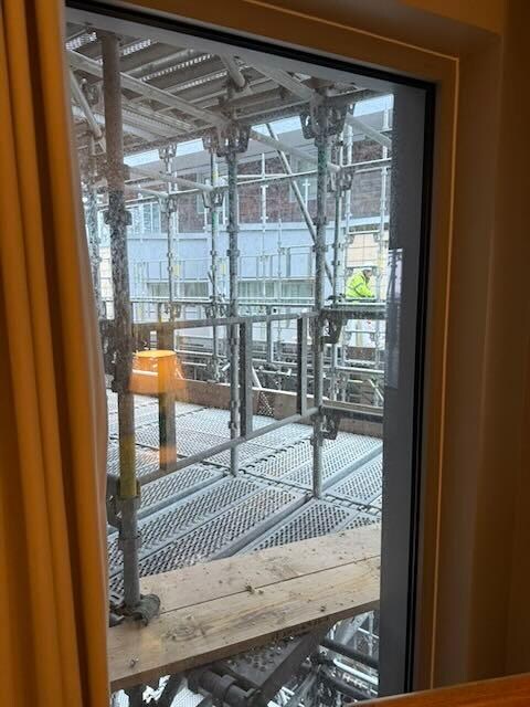 View from lounge area