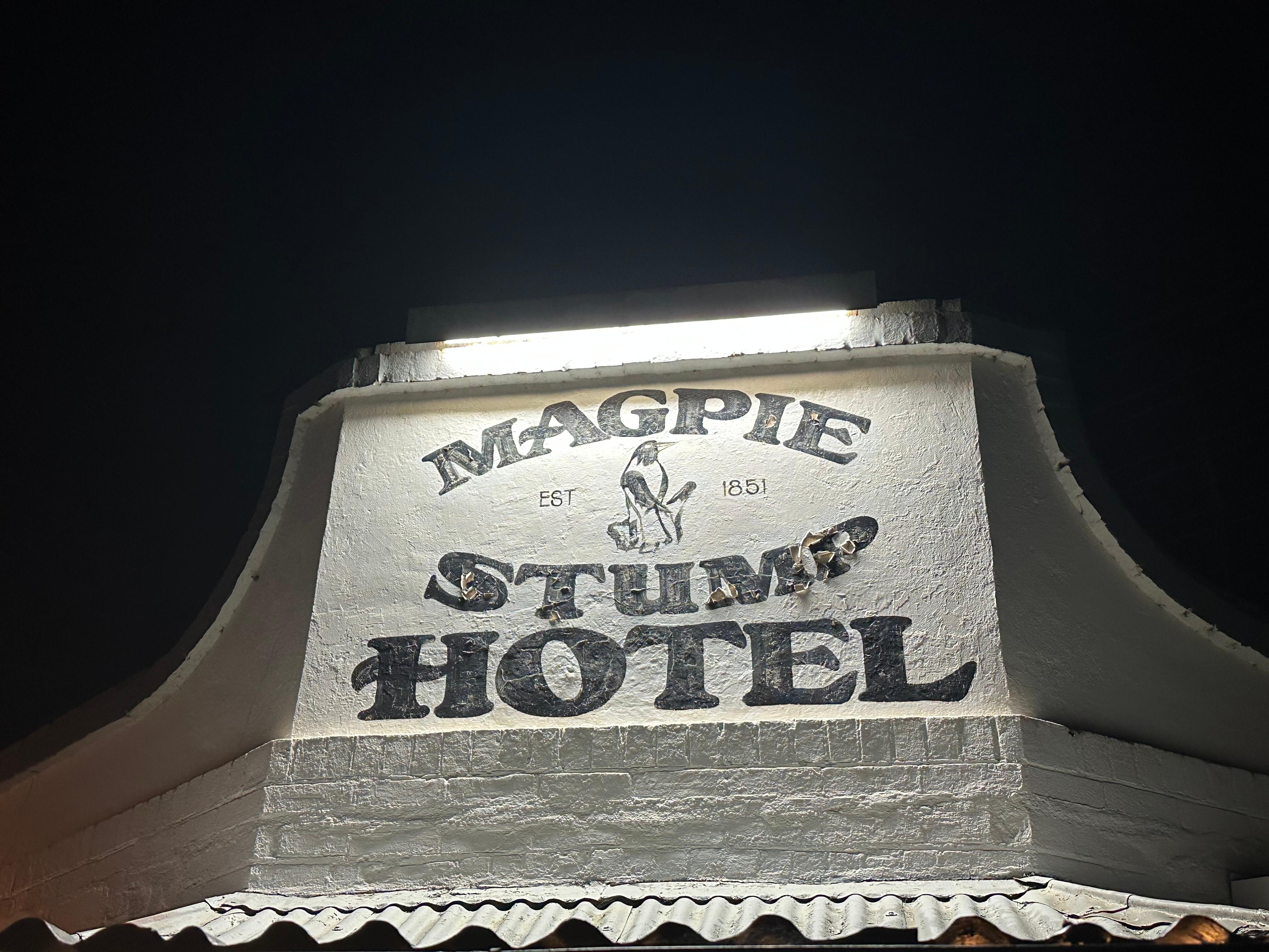 The Magpie and Stump Hotel