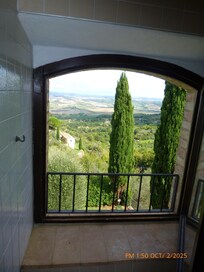 This is the view from my bathroom window.