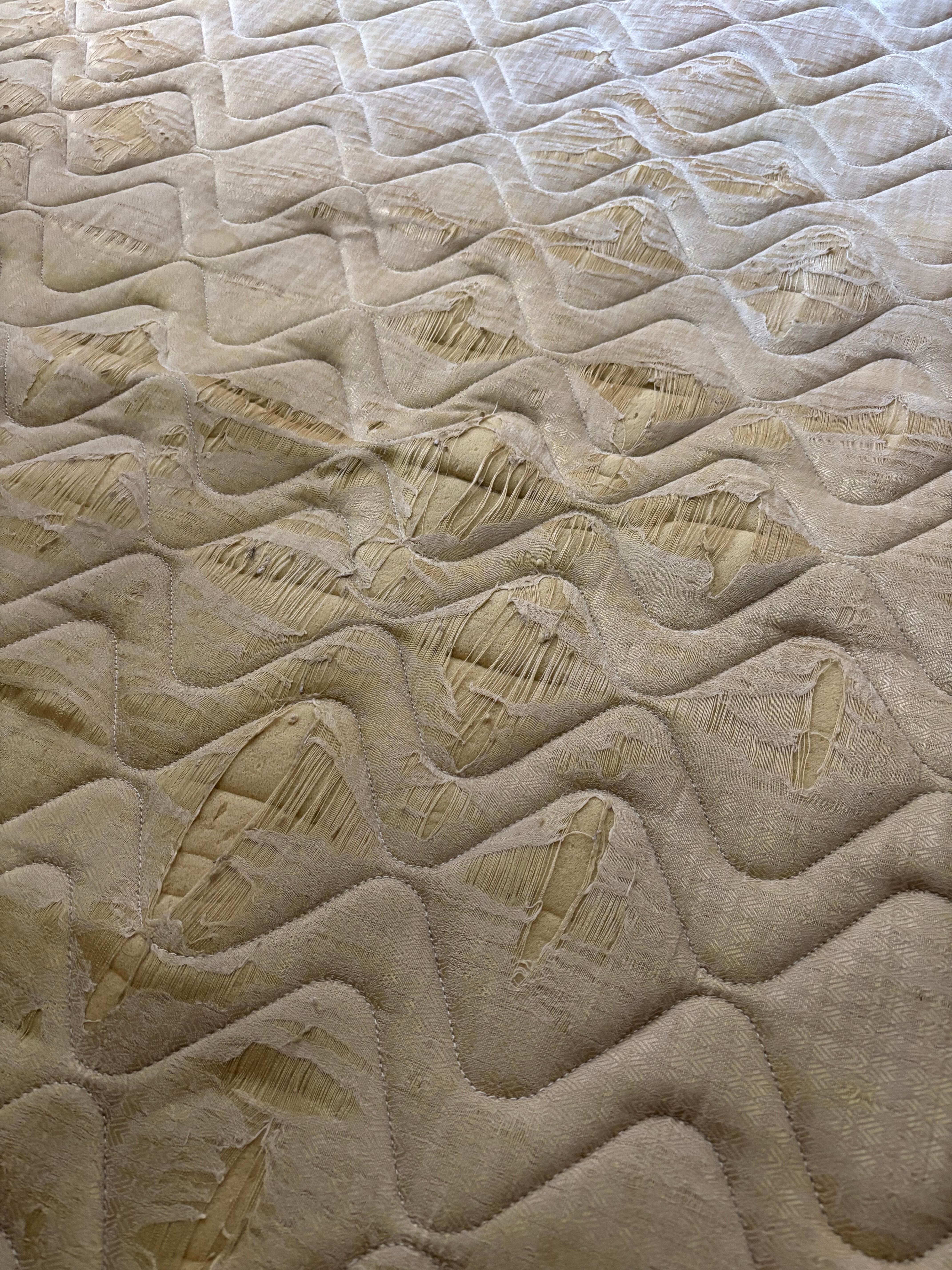 Detail of mattress