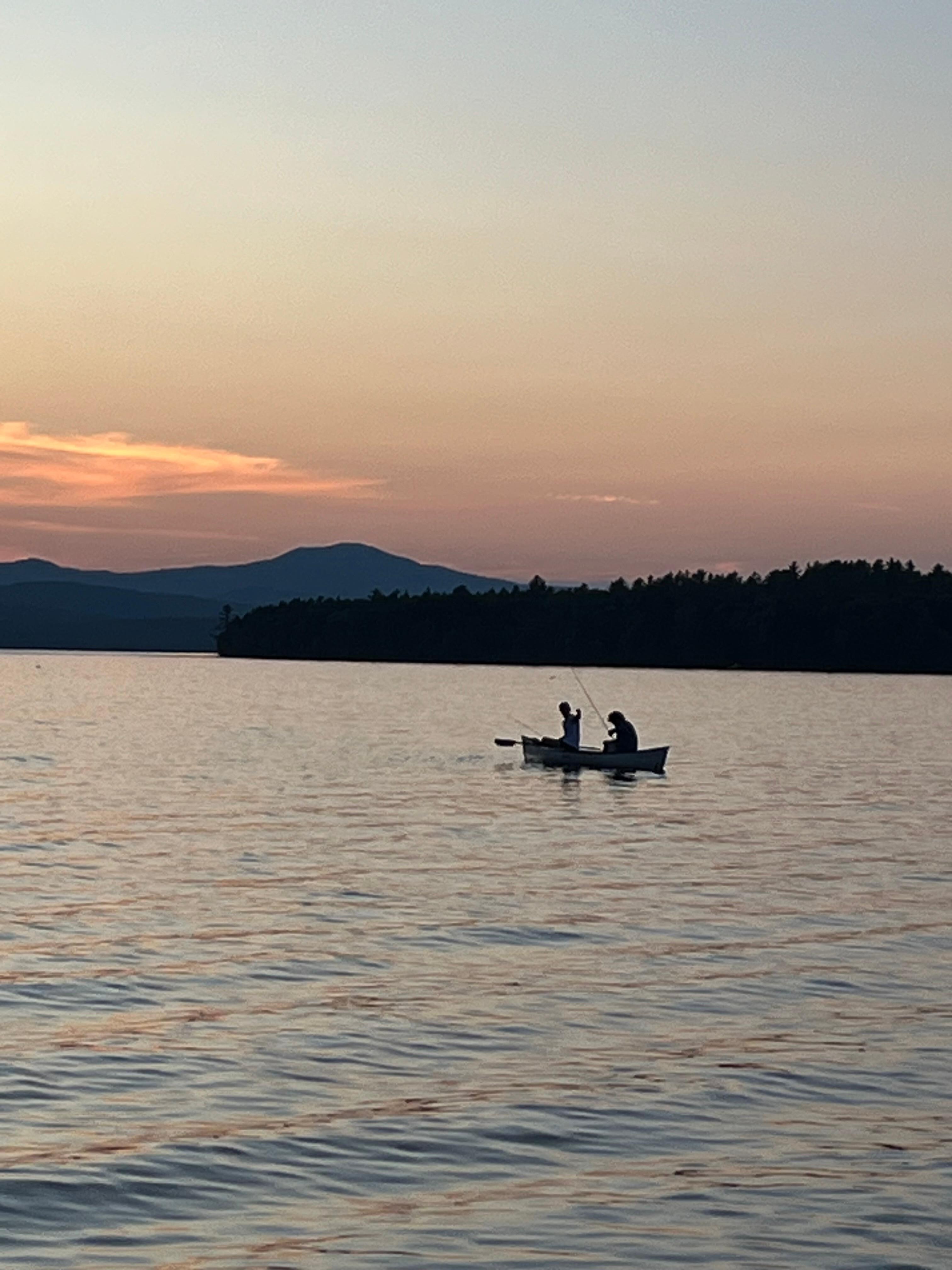 Our boys on the lake 