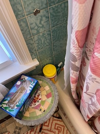 Used razor in shower