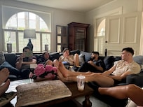 The day after the wedding. The cousins sitting together and telling stories of the night before.