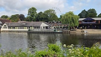Beautiful location view of Boat House from across river